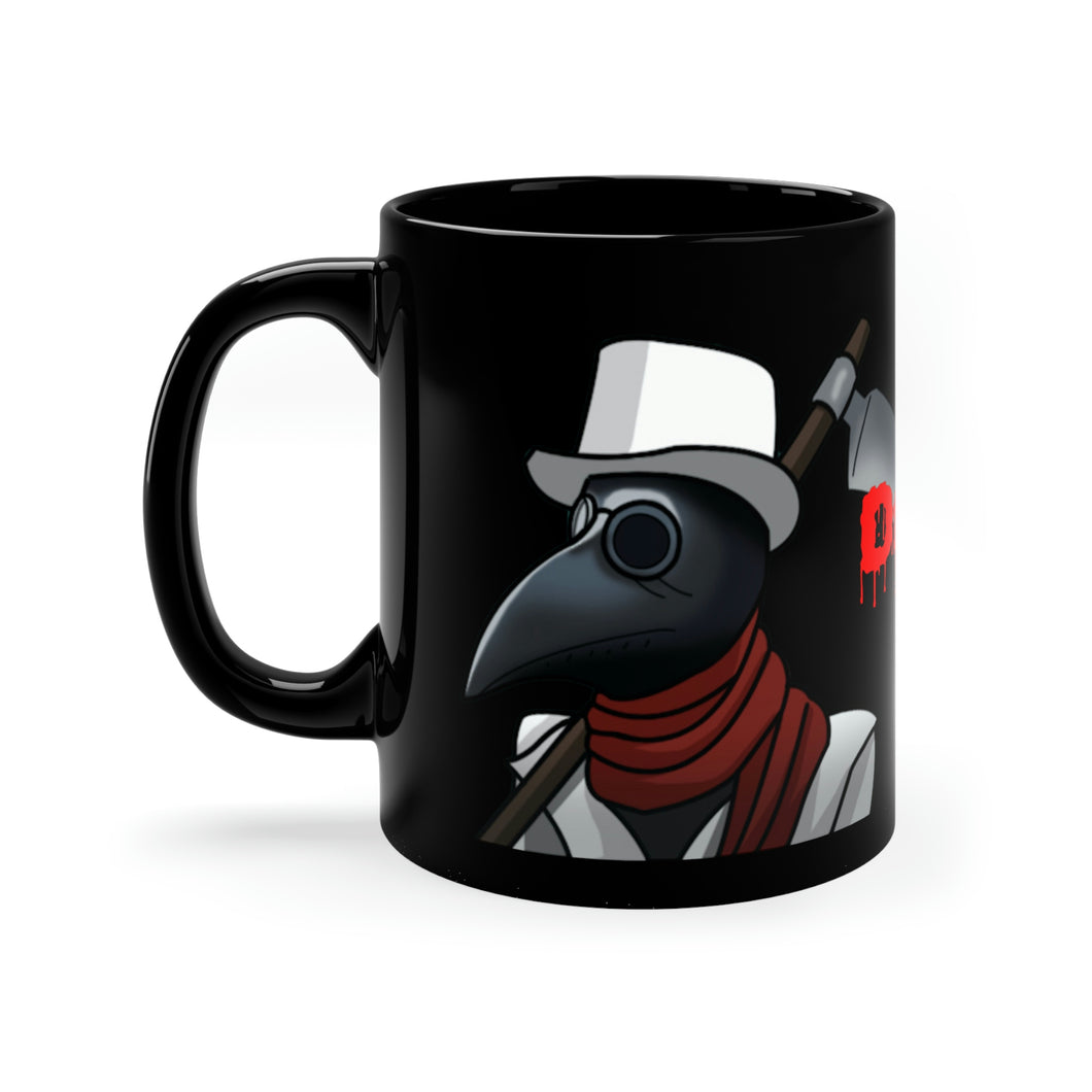 Dr. NoSleep™ Scythe Coffee Mug - 11oz Black