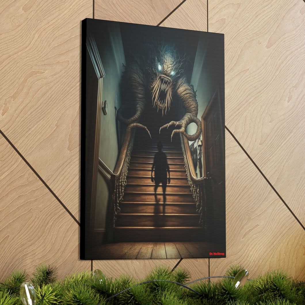 Scary Monster Canvas Art